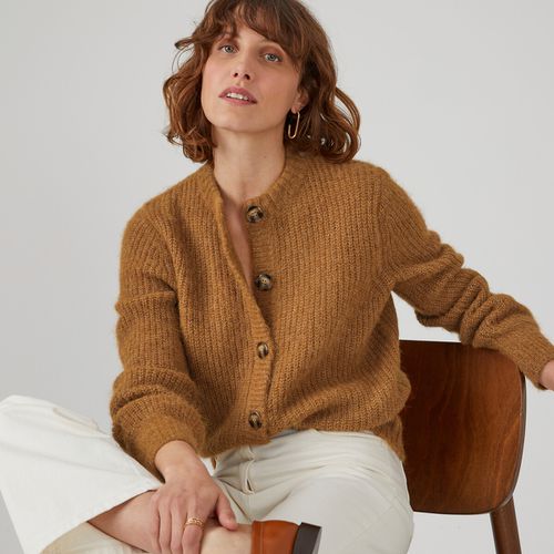 Cardigan alpaca misto, Signature AMBROISE - LA REDOUTE COLLECTIONS - Modalova