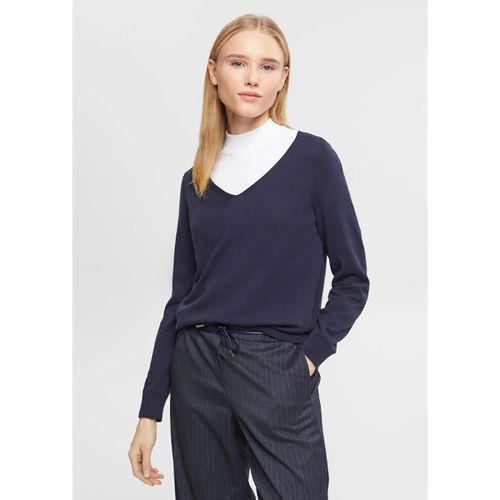 Pull A Righe Scollo A V Donna Taglie S - esprit - Modalova