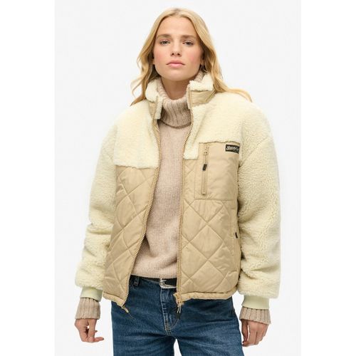 Giacca ibrida in sherpa Workwear - SUPERDRY - Modalova