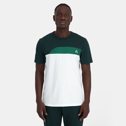 T-shirt maniche corte colorblock - LE COQ SPORTIF - Modalova