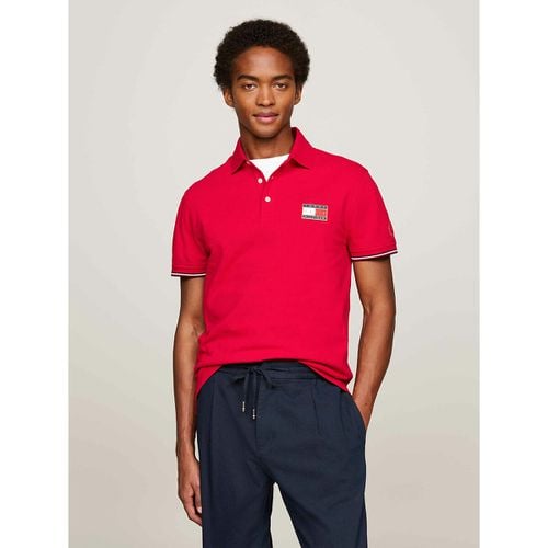 Polo Slim 1985 Flag X Paris Jo Uomo Taglie XL - tommy hilfiger - Modalova