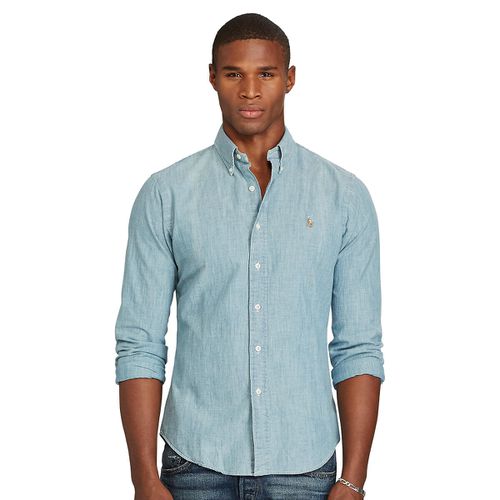 Camicia slim in chambray - POLO RALPH LAUREN - Modalova