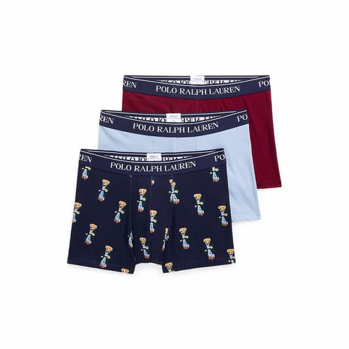 Confezione da 3 boxer tinta unita - POLO RALPH LAUREN - Modalova