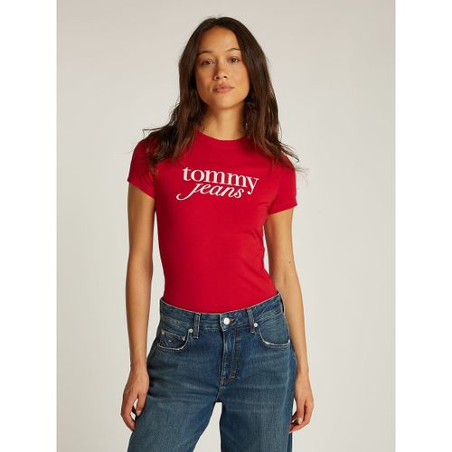 T-shirt a maniche corte - TOMMY JEANS - Modalova