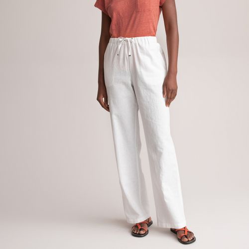 Pantaloni Ampi, In Lino E Cotone Donna Taglie 40 (IT) - 36 (FR) - anne weyburn - Modalova
