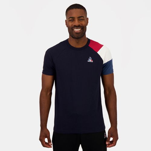 T-shirt maniche corte tricolore - LE COQ SPORTIF - Modalova