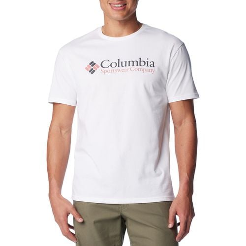 T-shirt Maniche Corte Logo Al Petto Essentiel Uomo Taglie S - columbia - Modalova