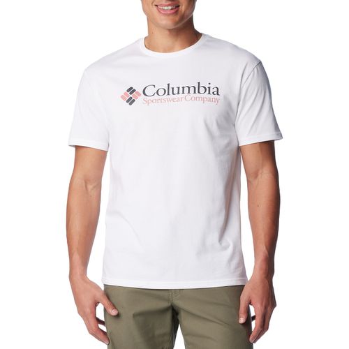 T-shirt maniche corte logo al petto essentiel - COLUMBIA - Modalova