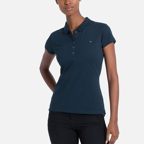 Polo Con Maniche Corte Donna Taglie XS - tommy hilfiger - Modalova