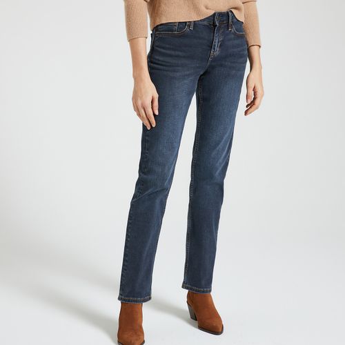 Jeans Dritti A Vita Media Donna Taglie W25 L32 (US) - 38 (IT) - esprit - Modalova