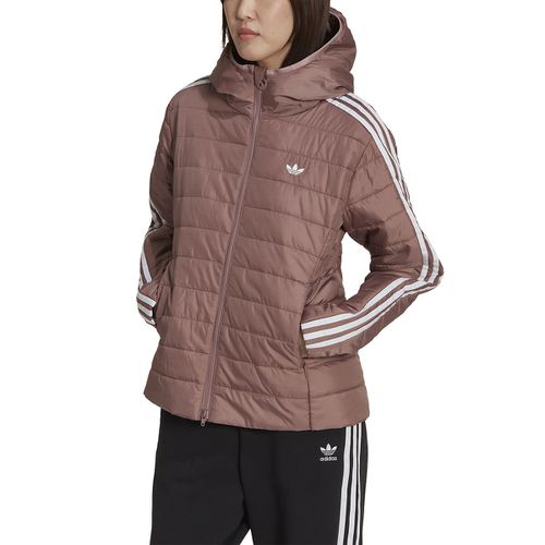 Piumino Hooded Premium Slim Jacket Donna Taglie 36 (FR) - 40 (IT) - adidas originals - Modalova