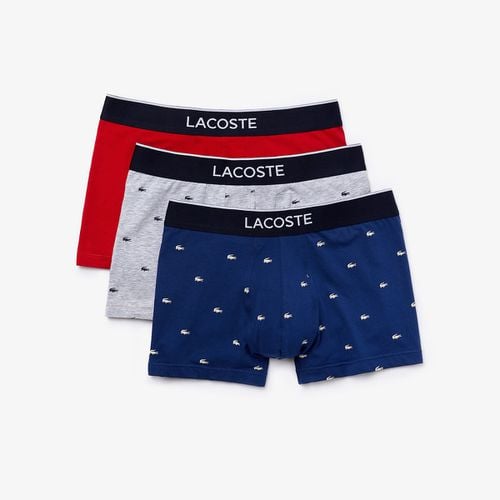 Confezione da 3 boxer - LACOSTE - Modalova