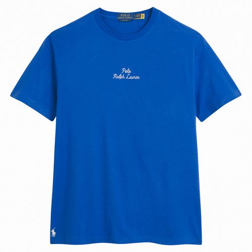 T-shirt Dritta Con Logo Uomo Taglie L - polo ralph lauren - Modalova