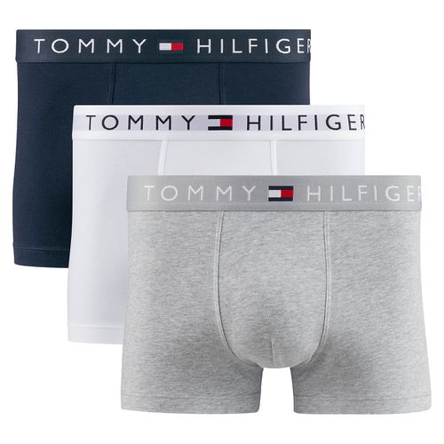 Confezione Da 3 Boxer Tinta Unita Uomo Taglie M - tommy hilfiger - Modalova