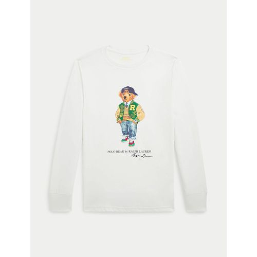 T-shirt a maniche lunghe - POLO RALPH LAUREN - Modalova