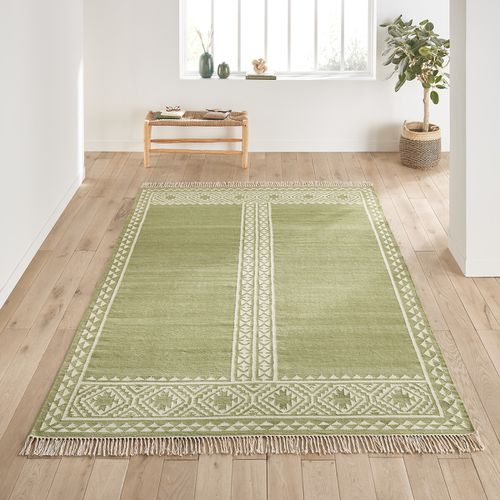 Tappeto Tessuto Piatto In Lana, Verdala Taglie 120 x 170 cm - la redoute interieurs - Modalova