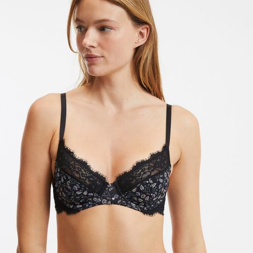 Reggiseno microfibra stampata Ambre - LA REDOUTE COLLECTIONS - Modalova