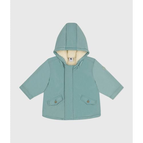 Parka con cappuccio foderato sherpa - PETIT BATEAU - Modalova