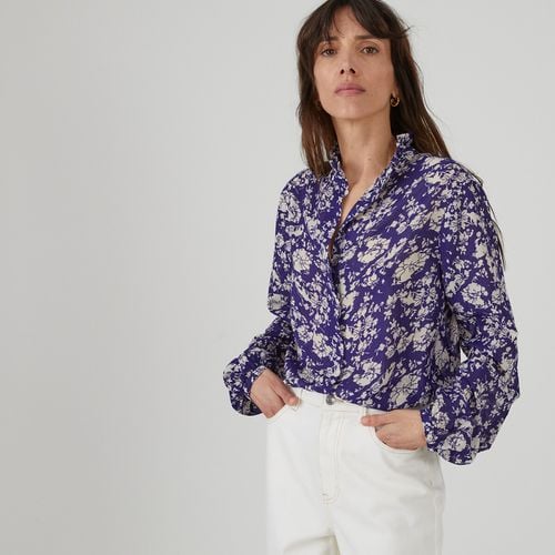 Camicia collo vittoriano, maniche lunghe - LA REDOUTE COLLECTIONS - Modalova