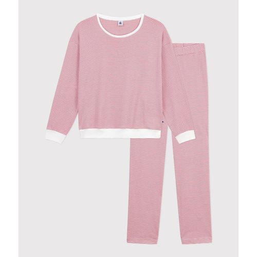 Pigiama In Cotone A Maniche Lunghe Donna Taglie M - petit bateau - Modalova