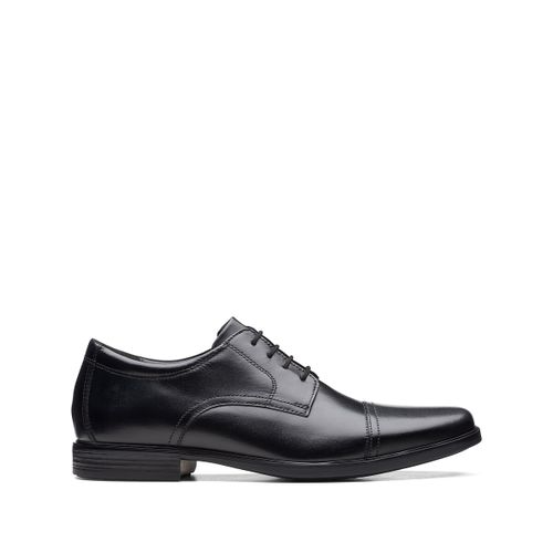 Derby Richelieu In Pelle Howard Cap Uomo Taglie 40 - clarks - Modalova