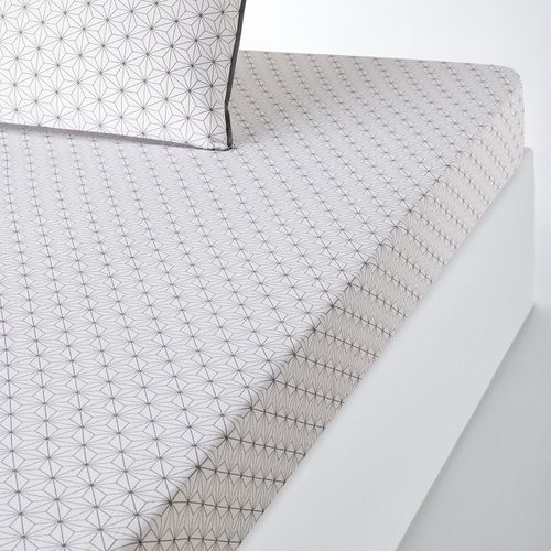 Lenzuolo Con Angoli Cotone, Nordic Taglie 140 x 190 cm - la redoute interieurs - Modalova