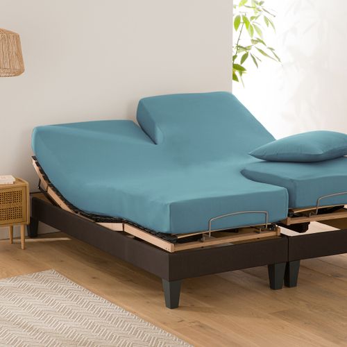 Lenzuolo Con Angoli Jersey, Letto Articolato, Scenario Taglie 140 x 190 cm - la redoute interieurs - Modalova