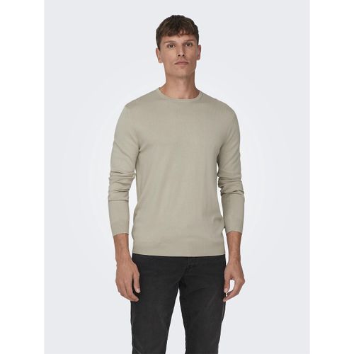 Maglione Leggero Dritto Girocollo - only & sons - Modalova