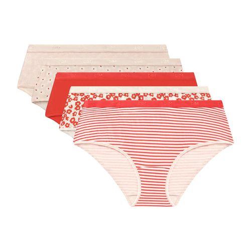 Confezione da 5 boxers pockets cotone - DIM - Modalova