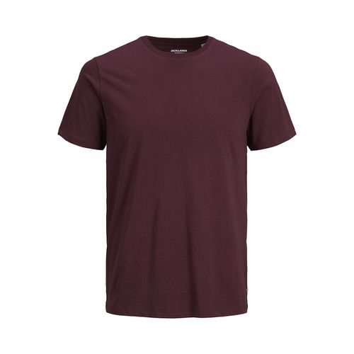 T-shirt Scollo Rotondo In Cotone Bio Uomo Taglie S - jack & jones - Modalova