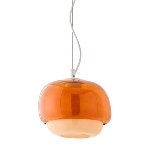 Lampadario In Vetro Colorato Ø21,5 Cm, Kinoko - la redoute interieurs - Modalova