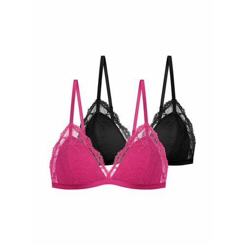 Confezione Da 2 Bralette Imbottiti Kisha Donna Taglie S - dorina - Modalova