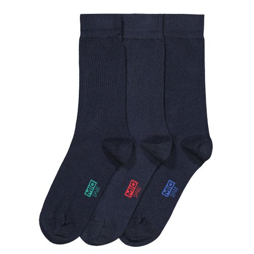 Confezione da 3 paia di calzini classici in cotone - DIM - Modalova