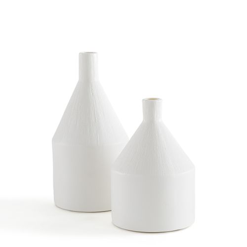 Confezione da 2 vasi decorativi in ceramica H16/21cm, Arina - LA REDOUTE INTERIEURS - Modalova