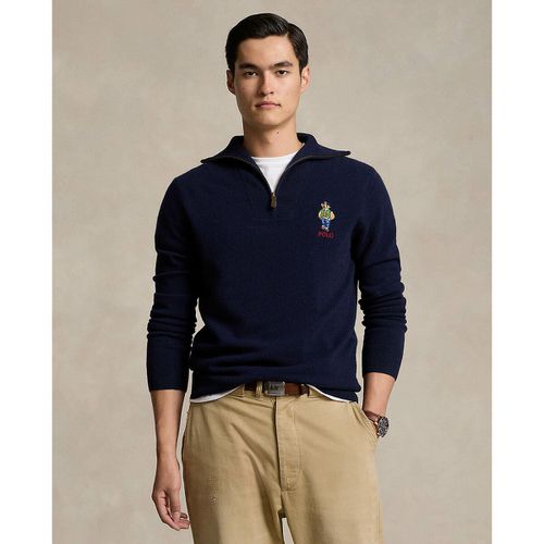 Maglione collo alto bear in lana merino - POLO RALPH LAUREN - Modalova