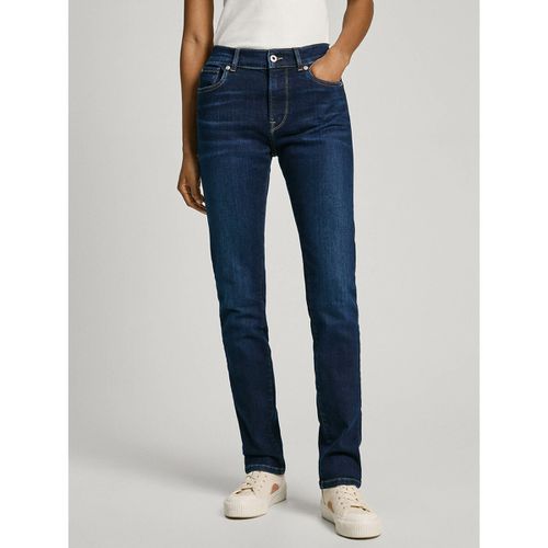 Jeans Slim, Vita Standard Donna Taglie W24 L30 (US) - 38 (IT) - pepe jeans - Modalova