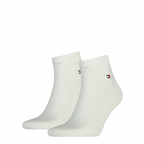 Confezione Da 2 Paia Di Calzini Bianco Uomo Taglie 43/46 - tommy hilfiger - Modalova