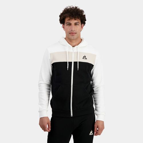 Felpa con cappuccio e cerniera contemporain - LE COQ SPORTIF - Modalova