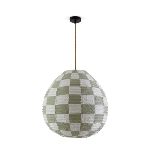 Lampadario A Sfera Stampa Scacchiera Ø55 Cm, Danito - la redoute interieurs - Modalova