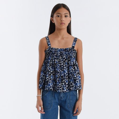 Blusa Con Spalline, Stampa Fiori - molly bracken girl - Modalova