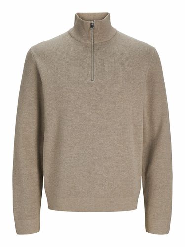 Maglione Ampio Collo Alto Mezza Cerniera Uomo Taglie XS - jack & jones - Modalova