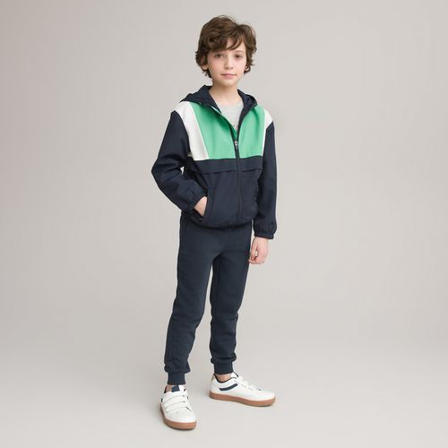 Giacca anti vento con cerniera e cappuccio 3-14 anni - LA REDOUTE COLLECTIONS - Modalova