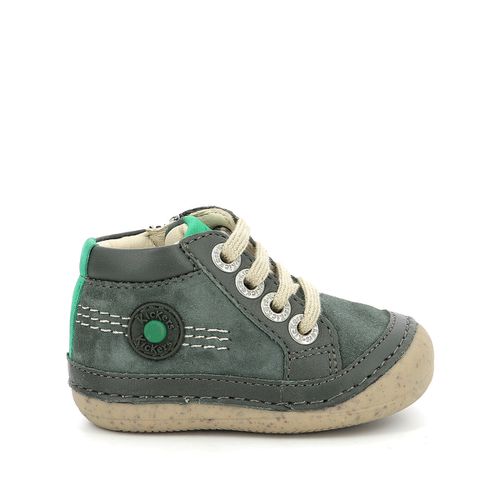 Stivaletti Con Lacci In Pelle Sonistreet Bambina Taglie 18 - kickers - Modalova