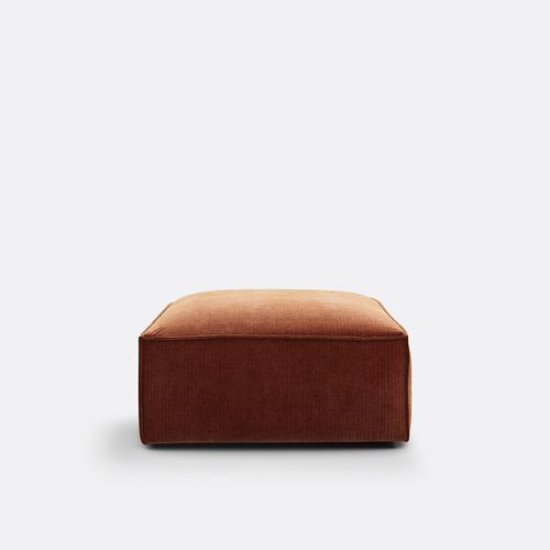 Pouf modulabile, velluto a coste vintage, Seven - LA REDOUTE INTERIEURS - Modalova