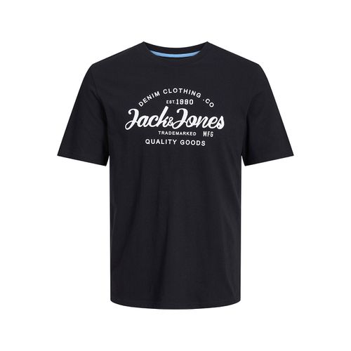 T-shirt Girocollo Con Logo Uomo Taglie XS - jack & jones - Modalova