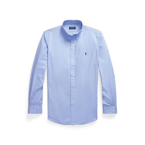 Camicia Aderente Tinta Unita Blu Uomo Taglie XL - polo ralph lauren - Modalova