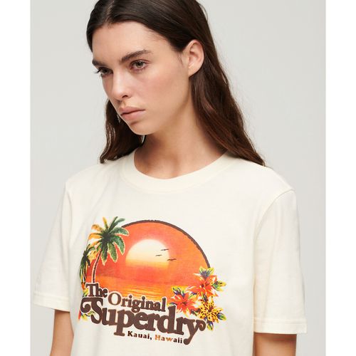 T-shirt Casual Travel Souvenir Donna Taglie 40 - superdry - Modalova