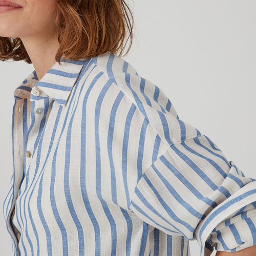 Camicia ampia, a righe - LA REDOUTE COLLECTIONS - Modalova