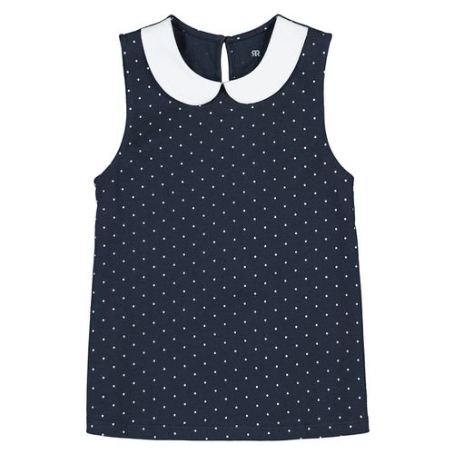 Top con colletto a pois 3-12 anni - LA REDOUTE COLLECTIONS - Modalova