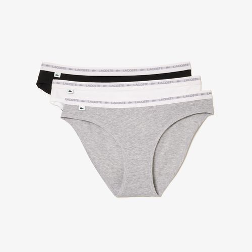 Confezione da 3 culotte in cotone - LACOSTE - Modalova